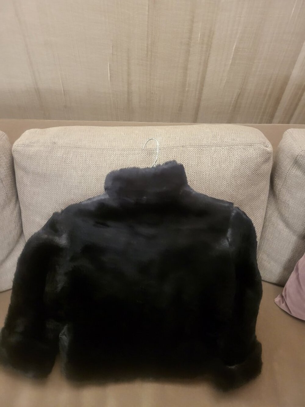 Vintage Little Girls Gap Fur Jacket - Picture 10 of 15